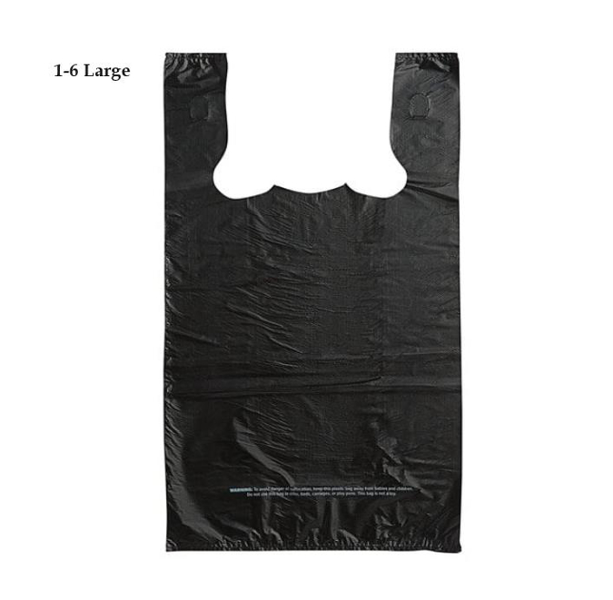 Picture of T-Shirt Bag Large 1/6 Size