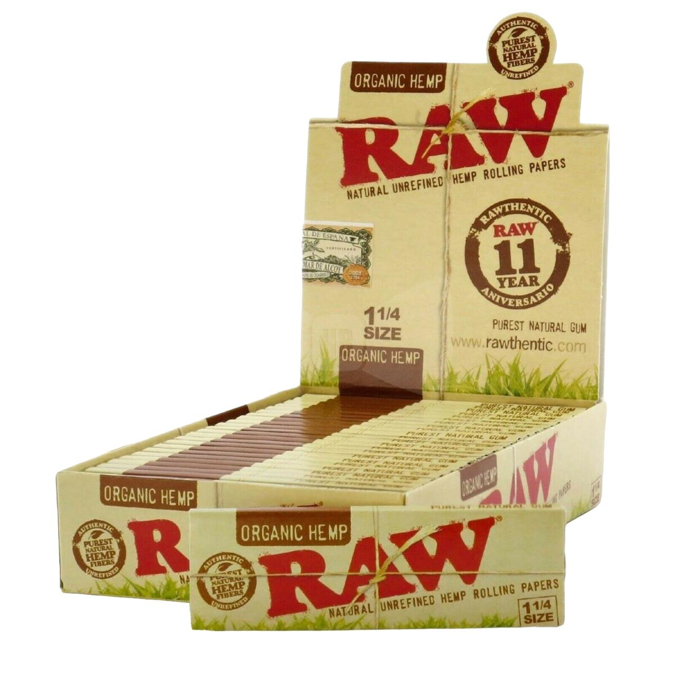 Picture of Raw Organic 1.25  Paper 24CT