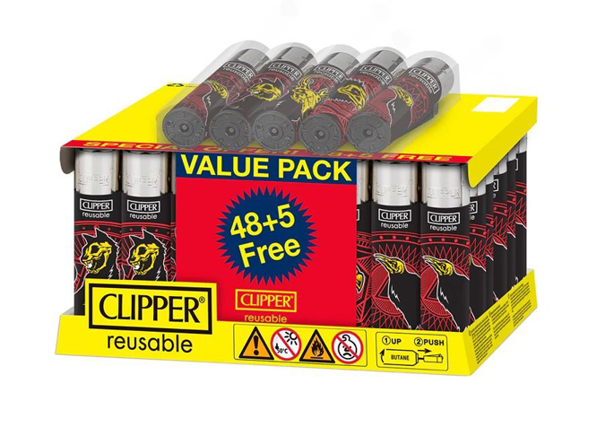 Picture of Clipper Lighter Reusable 48+5 Free