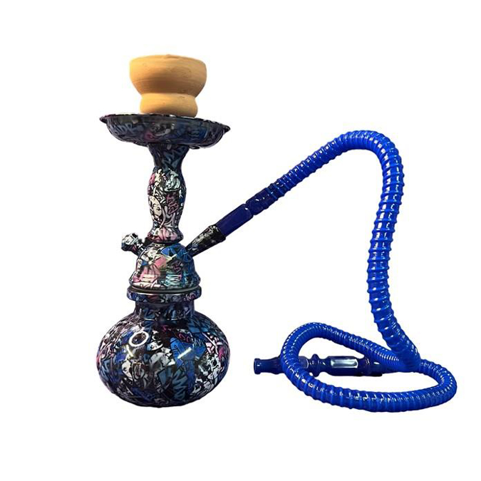 Picture of Zebra Hookah Frankenstein Small 1 Hose