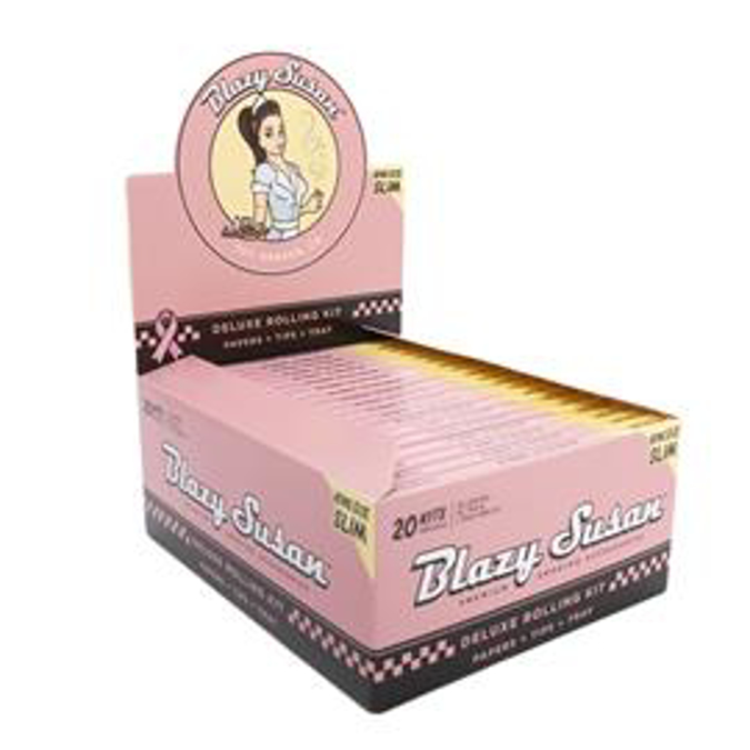 Picture of Blazy Susan Unbleached Deluxe Kingsize Slim Kit 20CT