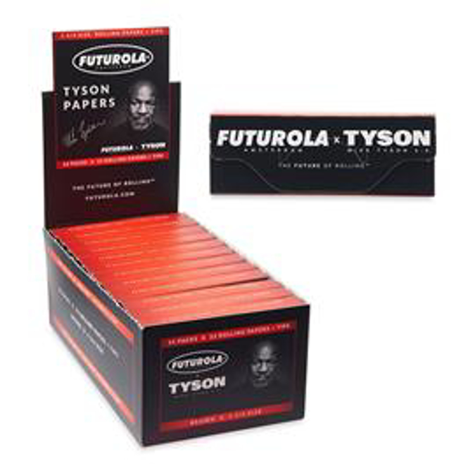 Picture of Futurola Tyson Rolling Papers+Tips 1 1.25