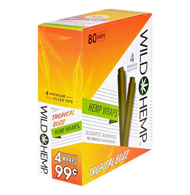 Picture of Wild Hemp Tropical Buzz Hemp Wraps