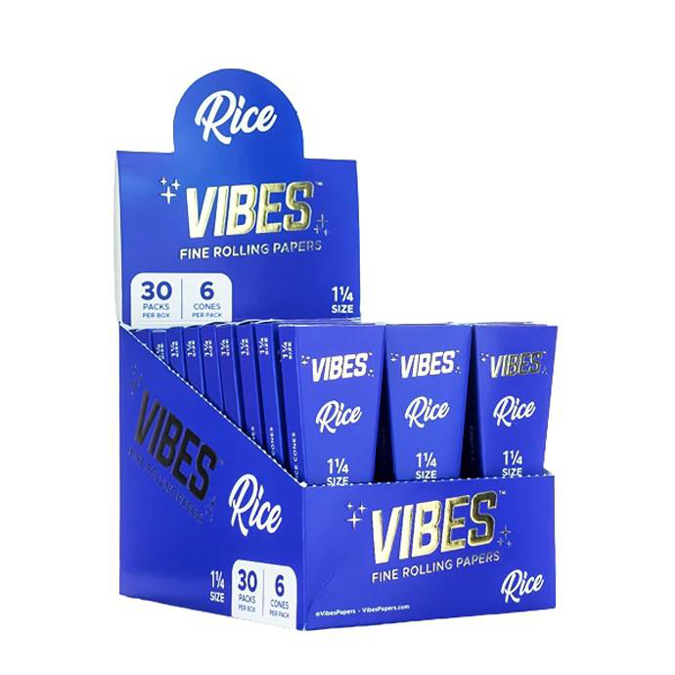 Picture of Vibes Rice 1.25 30 Pack 6 Cones