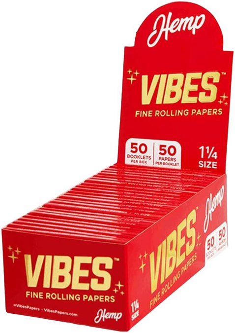 Picture of Vibes Hemp 1.25 Papers 50x50CT