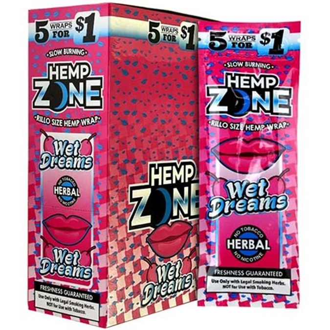 Picture of Hemp Zone Wet Dreams 15x5 Wraps