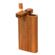 Picture of Dugout Wooden Fancy w Metal Cig Pipe