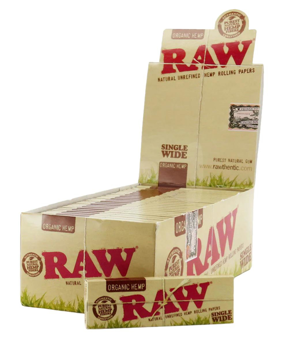 Picture of Raw Organic Single Wide Paper 50CT