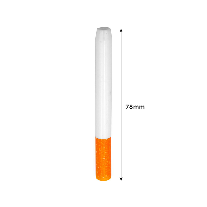 Picture of Ceramic Cigarette One-Hitter 78mm 25CT