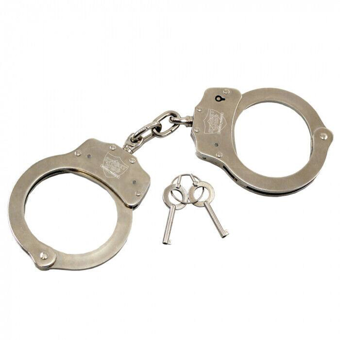 Picture of Solid Steel Handcuffs 