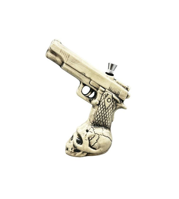 Picture of Glass Ceramic Gun w Skull