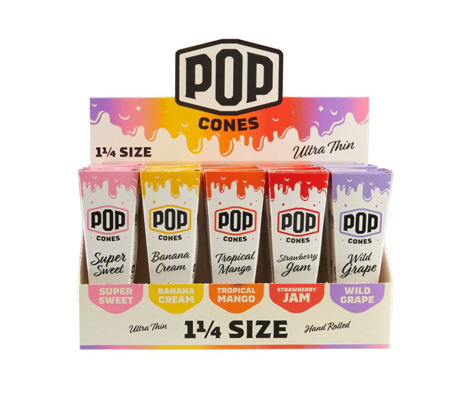 Picture of POP Cones Ultra Thin Variety Pack 1 1/4 25CT