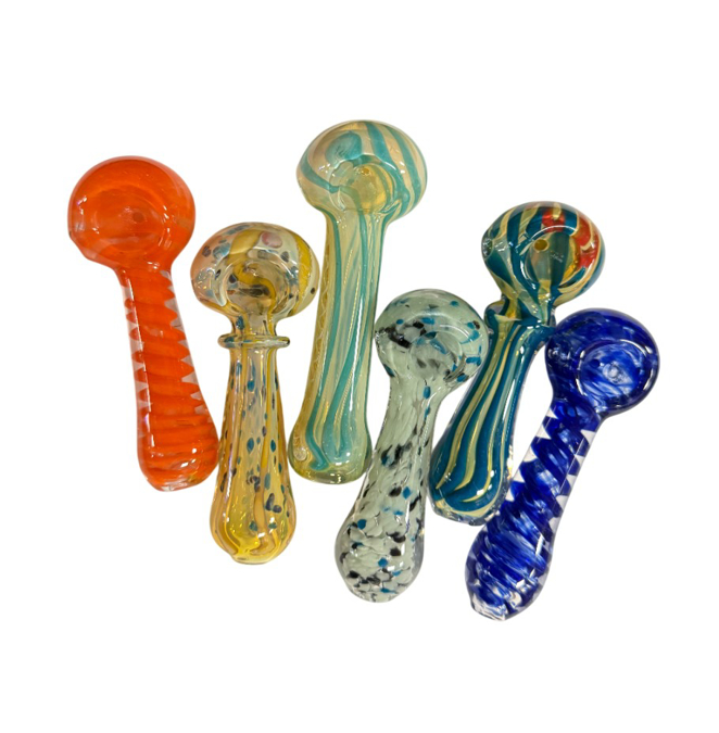 Picture of Glass 4in Pipe Fancy HP