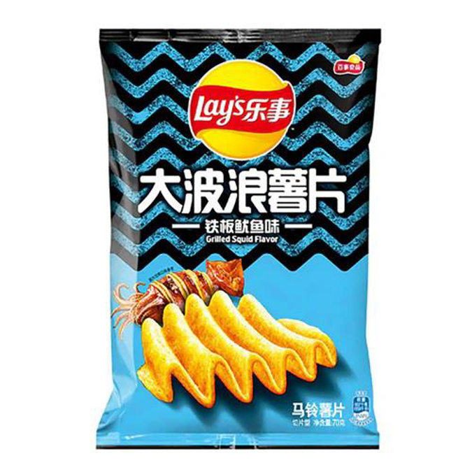 Picture of Lays Chips Big Wave Sizzling Squid