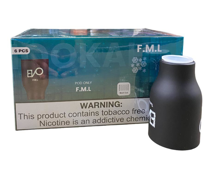 Picture of Evo Hookah Pod F.M.L 3MG 6CT