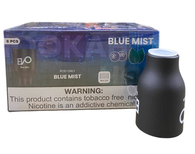 Picture of Evo Hookah Pod Blue Mist 3MG 6CT