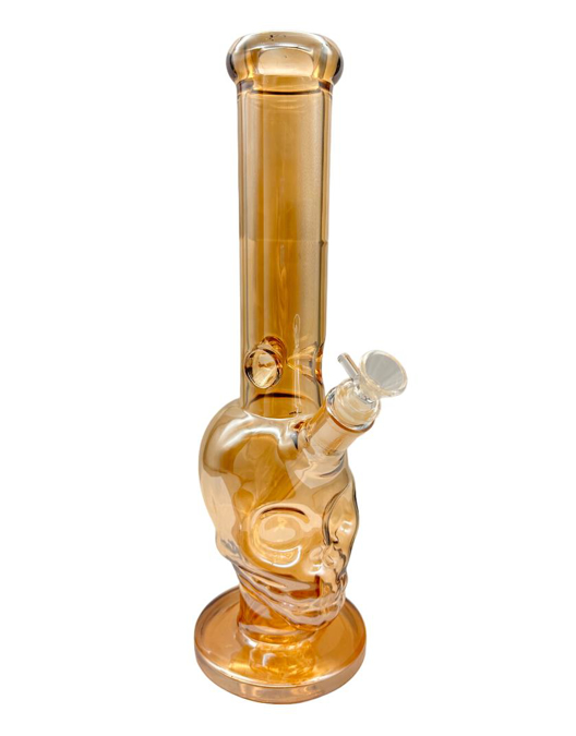 Picture of Glass 14in Skull Head WP