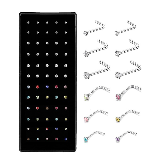 Picture of Nose Stud Surgical Steel 120CT