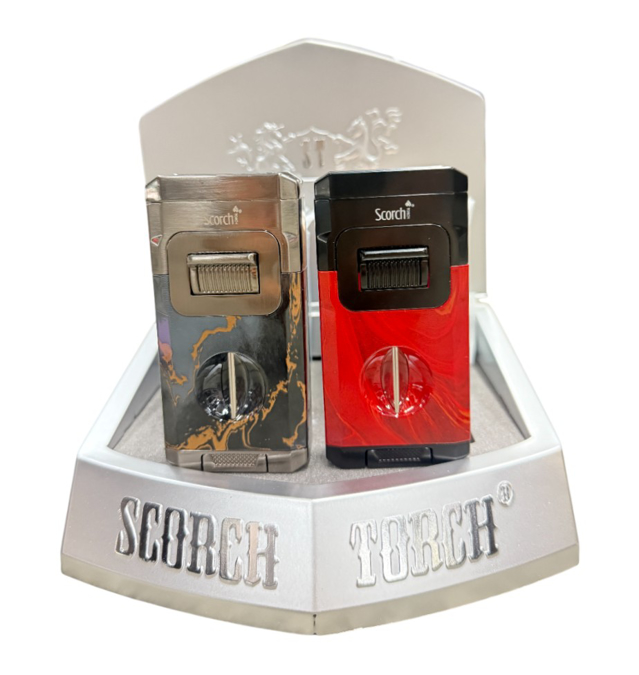 Picture of 61781 Scorch 2 Torch w Builtin Retractable V Cigar Lighter