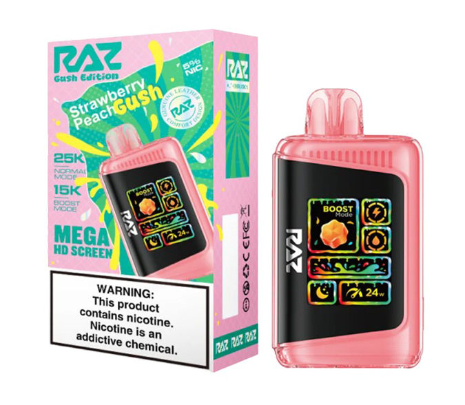 Picture of Raz LTX 25KPuffs Strawberry Peach Gush