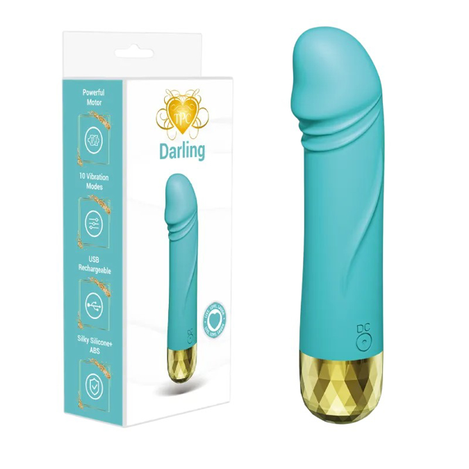 Picture of Darling Rose Gold Accent Bullet Vibrator