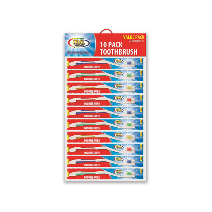 Picture of Oral Fusion Tooth Brush Value Pack 10pk